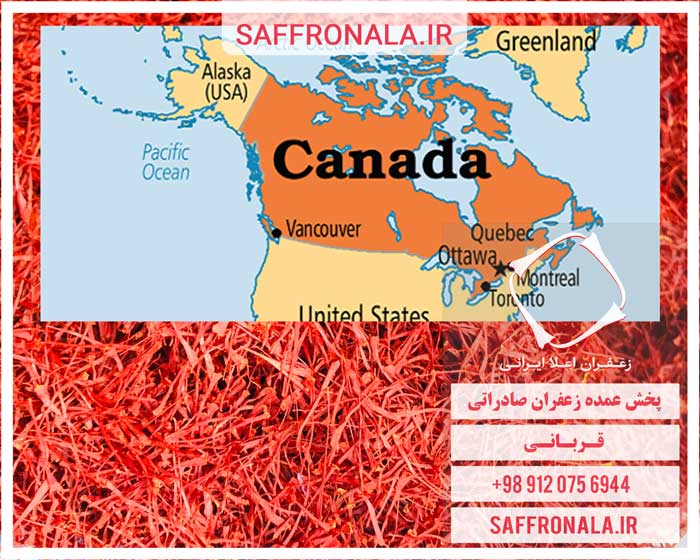 صادرات زعفران از ایران به کانادا